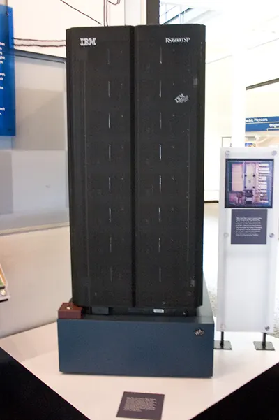 One of Deep Blue's cabinets.