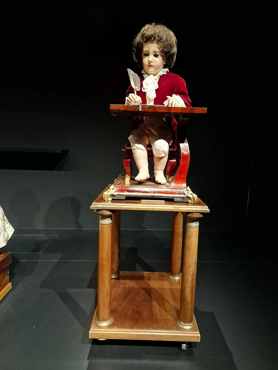The Writer, at the Musée d’art et d’histoire de Neuchâtel.