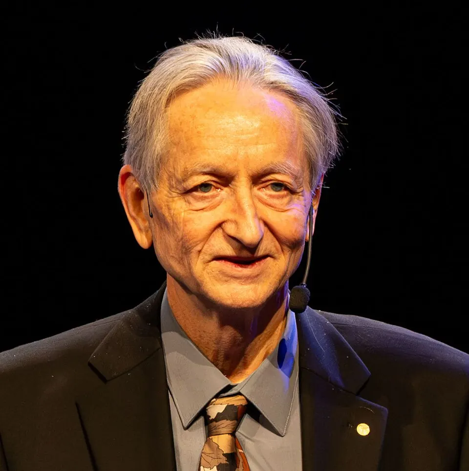 Geoffrey Hinton, 2024 Nobel Prize in Physics.