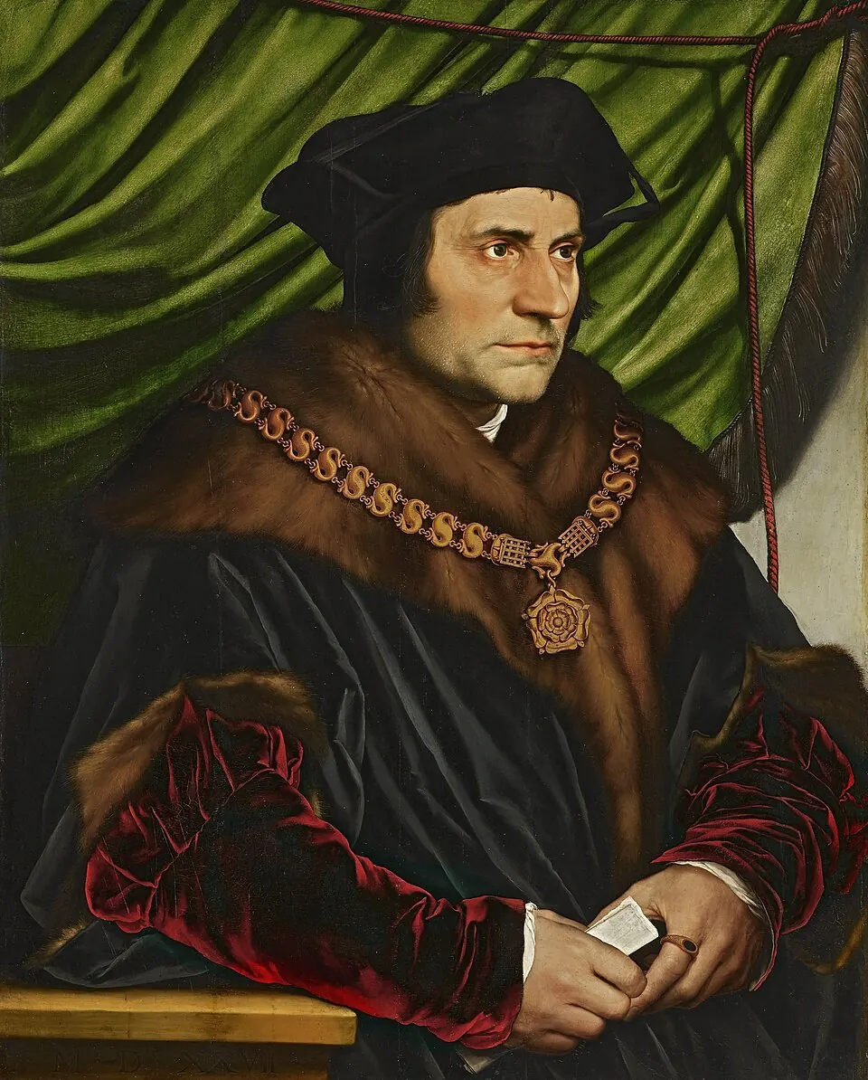 Thomas More, by Hans Holbein the Younger (1527).