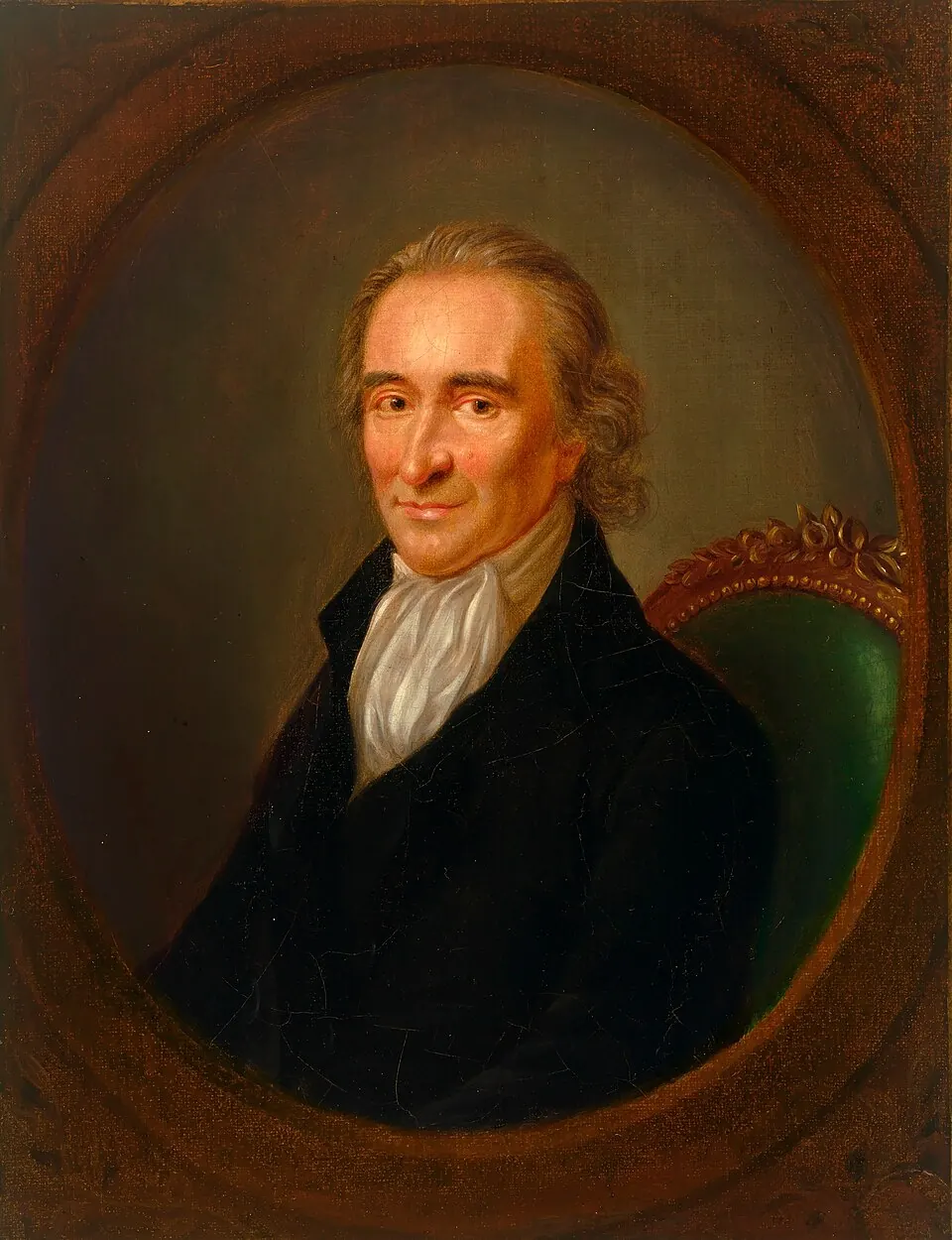 Thomas Paine, by Laurent Dabos (c. 1792).
