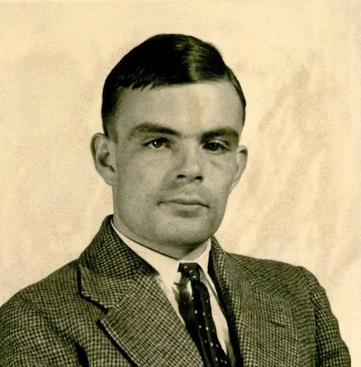 Alan Turing at Princeton, 1936.